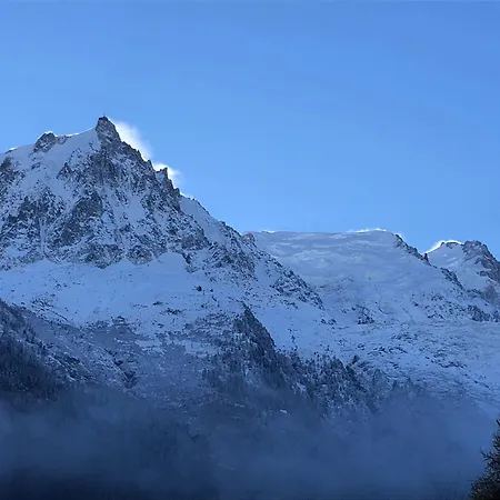 Les Alpins - Centre De - Renove Avec Jardin Et Vue Imprenable Sur Le Montblanc Шамони
