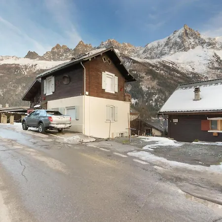 아파트 Les Alpins - Centre De - Renove Avec Jardin Et Vue Imprenable Sur Le Montblanc