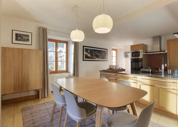 Апартаменты Les Alpins - Centre De - Renove Avec Jardin Et Vue Imprenable Sur Le Montblanc *