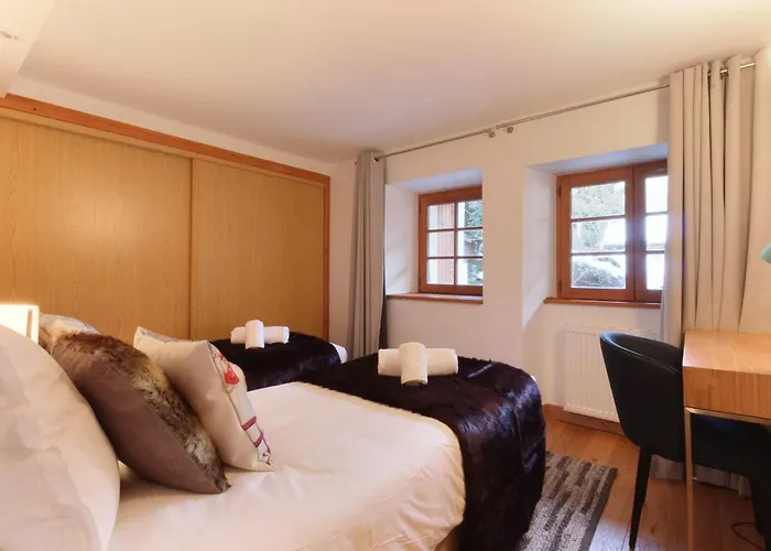 Les Alpins - Centre De - Renove Avec Jardin Et Vue Imprenable Sur Le Montblanc Шамони