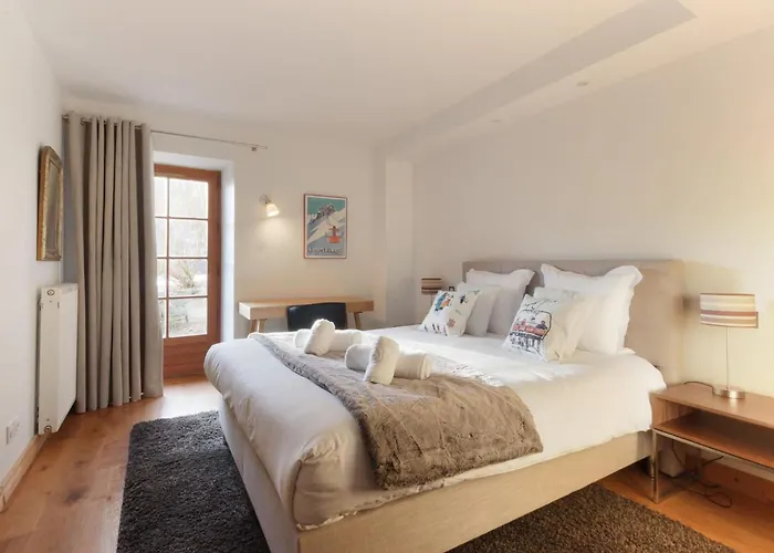 Les Alpins - Centre De - Renove Avec Jardin Et Vue Imprenable Sur Le Montblanc