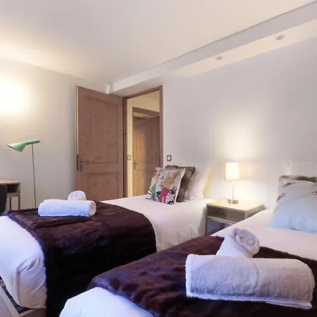 Les Alpins - Centre De - Renove Avec Jardin Et Vue Imprenable Sur Le Montblanc *