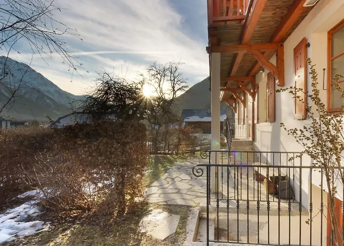 Appartement Les Alpins - Centre De - Renove Avec Jardin Et Vue Imprenable Sur Le Montblanc Chamonix